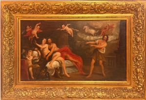 MARTE E VENERE SORPRESI DA VULCANO - SCUOLA VENETA
